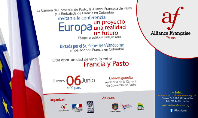Conferencia Europa, un proyecto, una realidad, un futuro - Pasto 2013