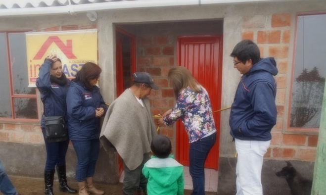 Segunda etapa mejoramiento vivienda rural en Buesaquillo