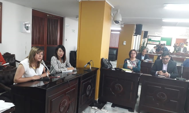 Emas rindió informe ante el Concejo Municipal