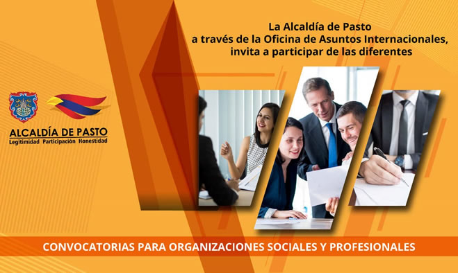 Invitación a organizaciónes sociales para participar en convocatorias 