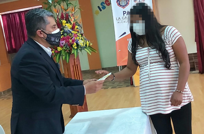 Grado emprendedoras proyecto Bien Nacer