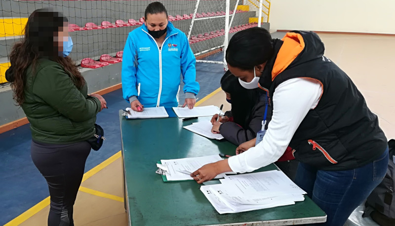 Proceso de reconversión laboral para beneficio de trabajadores informales del Municipio