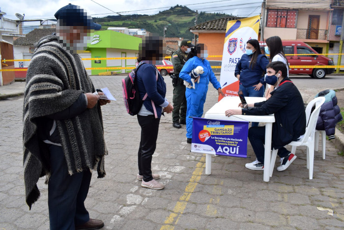 Maratón Tributario en zona rural del municipio