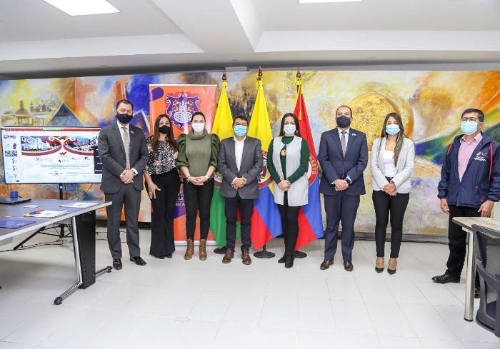 Evento hermandad con la ciudad de Ibarra - Ecuador