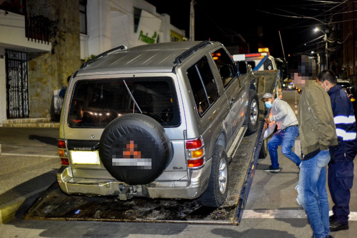 Realización operativo nocturno