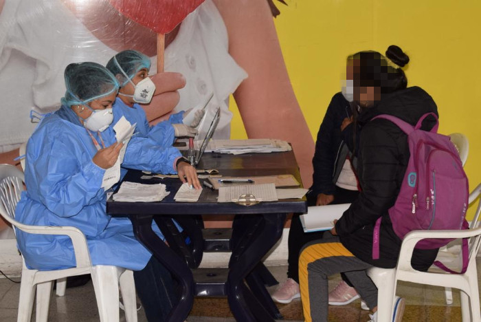 Entrega de paquetes alimentarios proyecto 