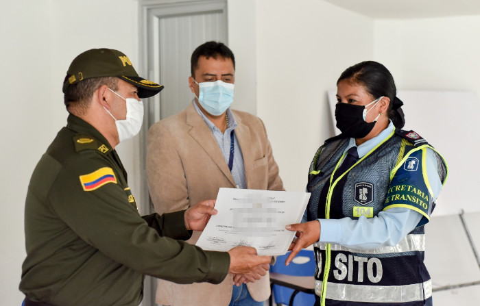 Graduación curso tránsito