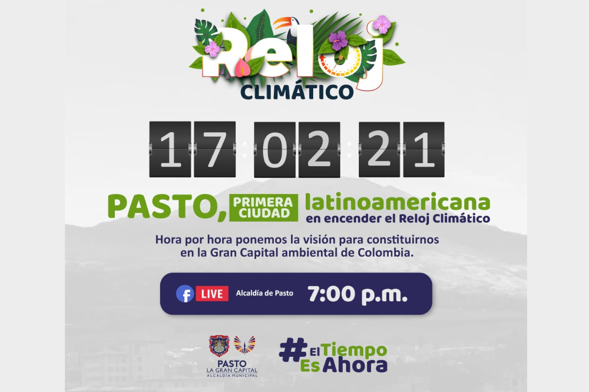 Reloj cambio climático