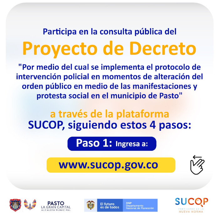 Proeyecto decreto intervención policial