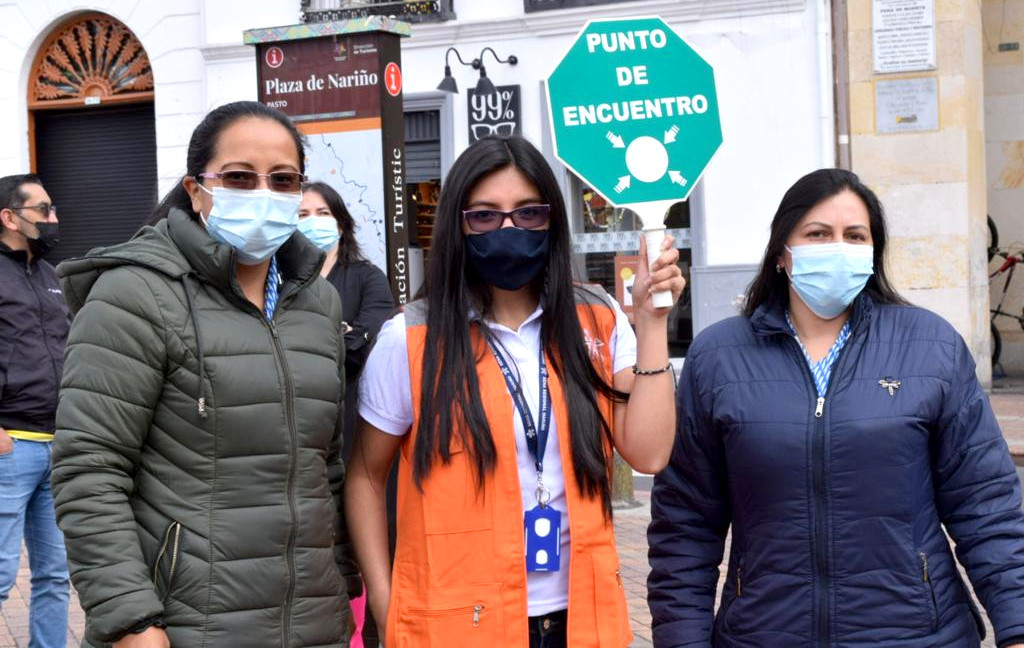 Participantes simulacro evacuación por sismo - 2021