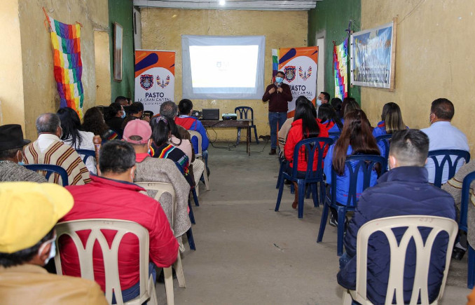 Encuentro en corregimiento de Genoy