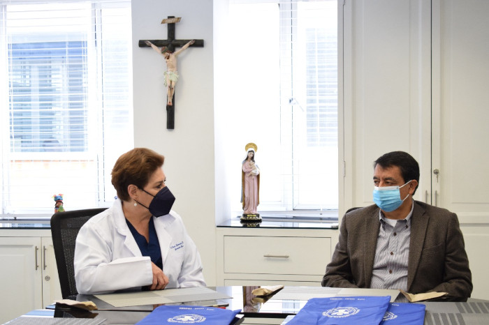 Reunión en Hospital Infantíl con la presencia del Señor Alcalde de Pasto