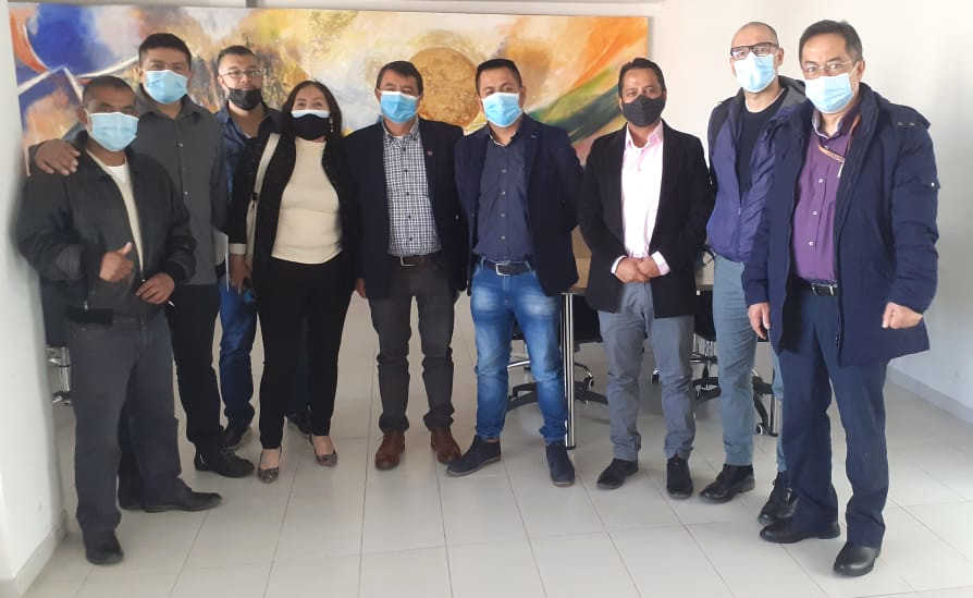 Reunión Alcalde de Pasto y representantes de músicos del Carnaval de Negros y Blancos