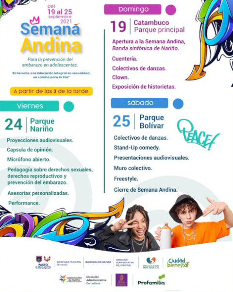 Programación Semana Andina 2021