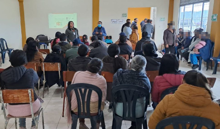 Actividad de fortalecimiento de la acción comunal