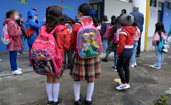 Niños en clases