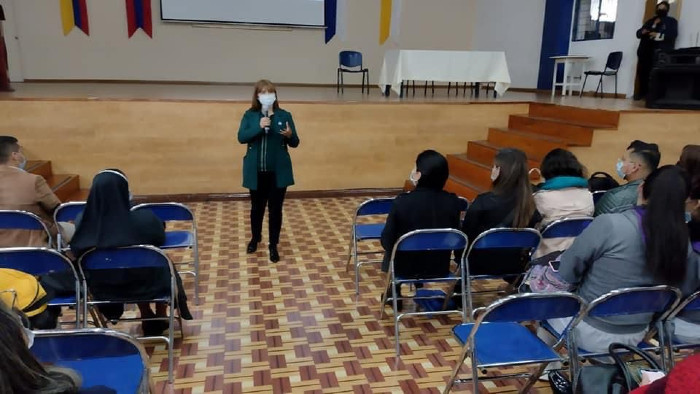 Presentación del operador del Plan de Alimentación Escolar PAE en el Municipio de Pasto.