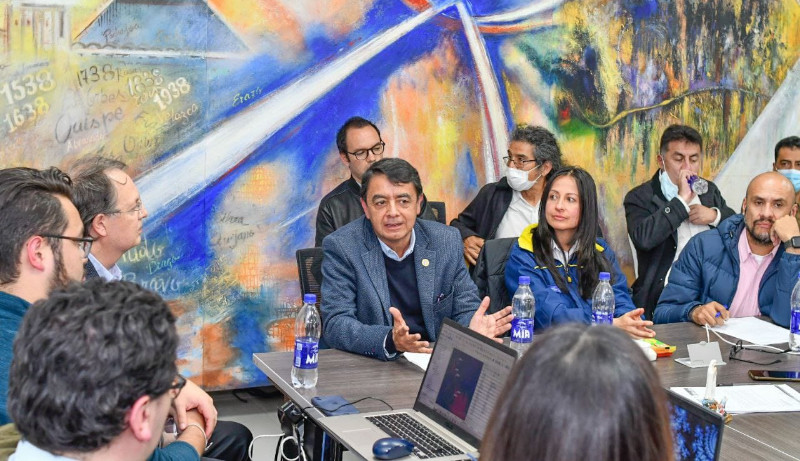 Reunión estudios detallados de riesgo en la zona de amenaza volcánica alta