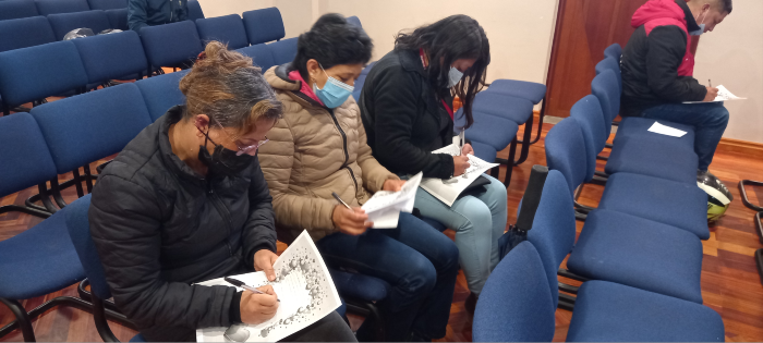 Jornadas de capacitación sobre prevención del consumo de SPA y pautas de crianza amorosa, dirigidas a estudiantes y padres de familia de las distintas instituciones educativas del municipio.