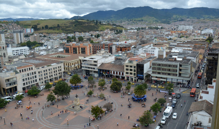 Ciudad de Pasto, vista aerea