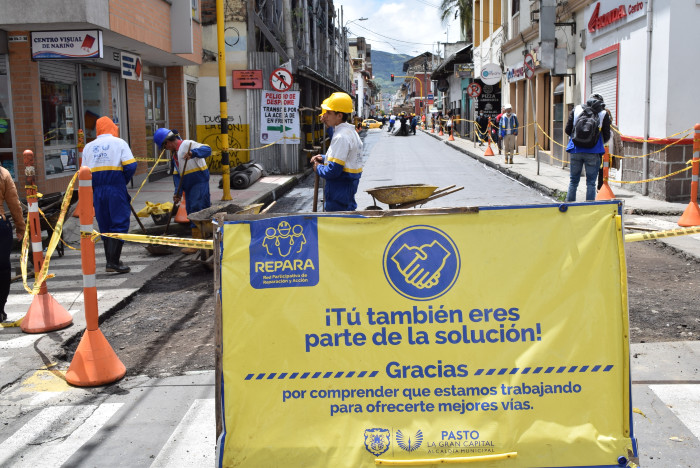 Cronograma de rehabilitación de la malla vial del centro de la ciudad.