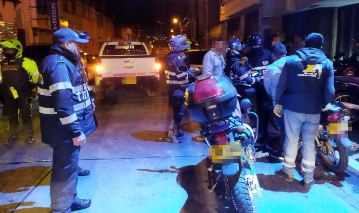 Operativo nocturno de seguridad vial y ciudadana 2022