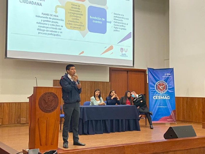 Participación de la Alcaldía de Pasto en el II Encuentro de Difusión de Resultados del Observatorio Sociojurídico con enfoque de género del Programa de Derecho de la Universidad Cesmag.