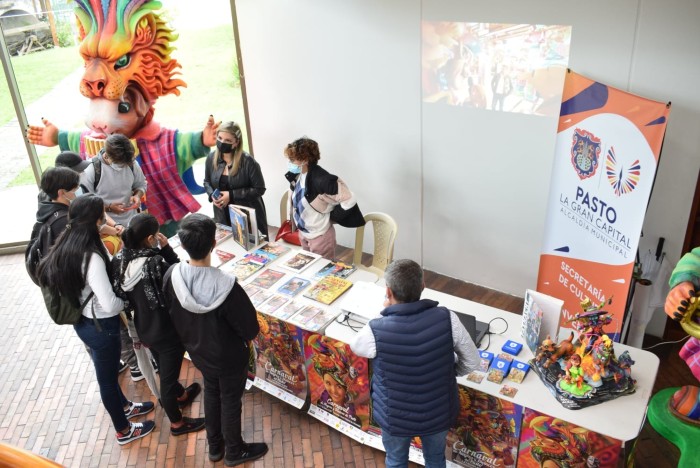 Participación del Museo del Carnaval de Negros y Blancos de Pasto en la Feria de Museos.