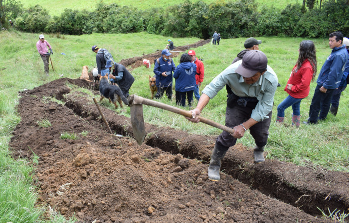 Sistema de riego corregimiento de Mocondino