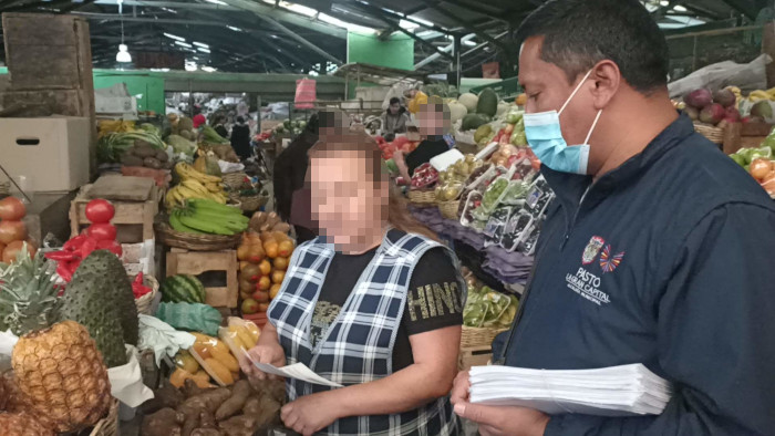 Entrega facturación en plazas de mercado