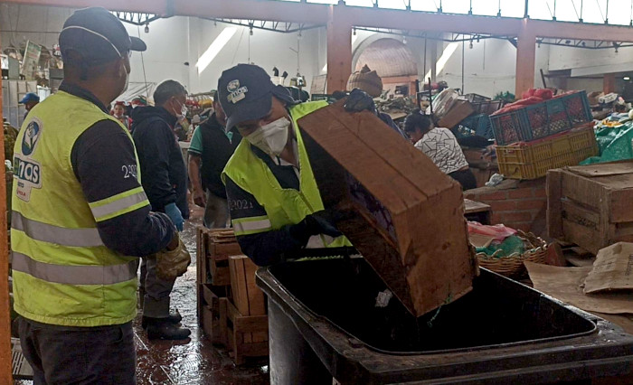 Mantenimiento plazas de mercado de Pasto