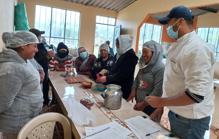 Educación alimentaria y nutricional en el corregimiento de Santa Bárbara