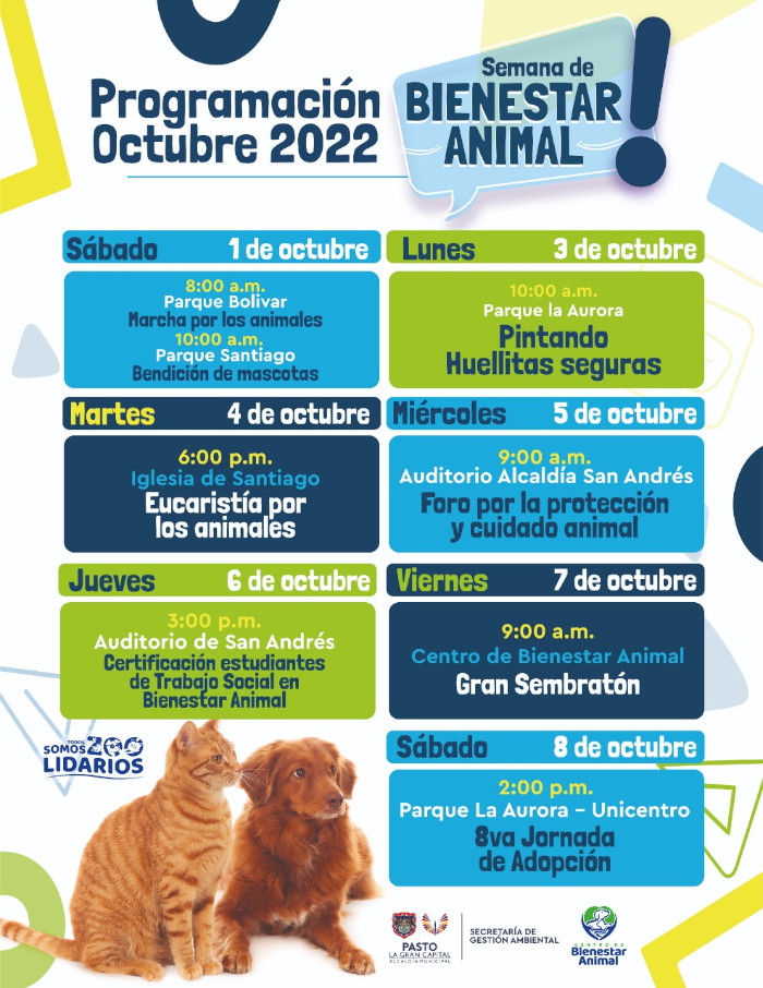 Semana de bienestar animal Pasto 2022