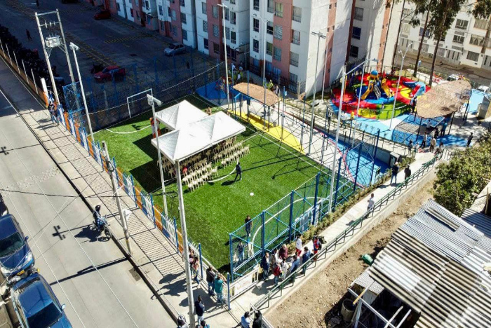 parque Nueva Generación ubicado en el sector Altos de Mijitayo de la Comuna Seis