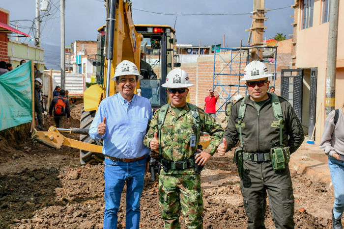 Alcalde realizó un recorrido por las obras que se ejecutan con apoyo del Departamento de Prosperidad Social