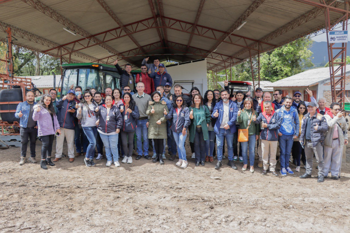 jornada de intercambio de conocimientos y experiencias con el propósito de fortalecer el proceso de Extensión Agropecuaria