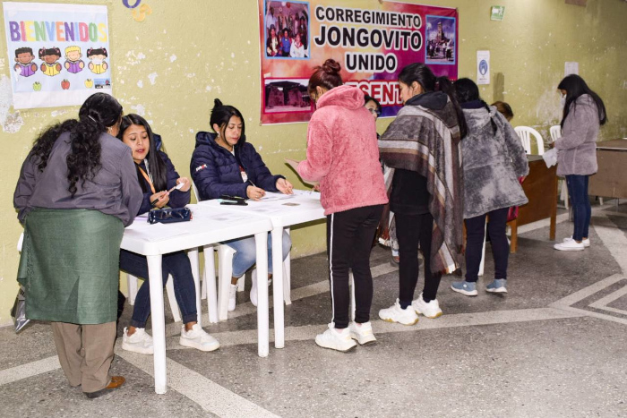  jornada de descentralización se llevó a cabo en el corregimiento de Jongovito.