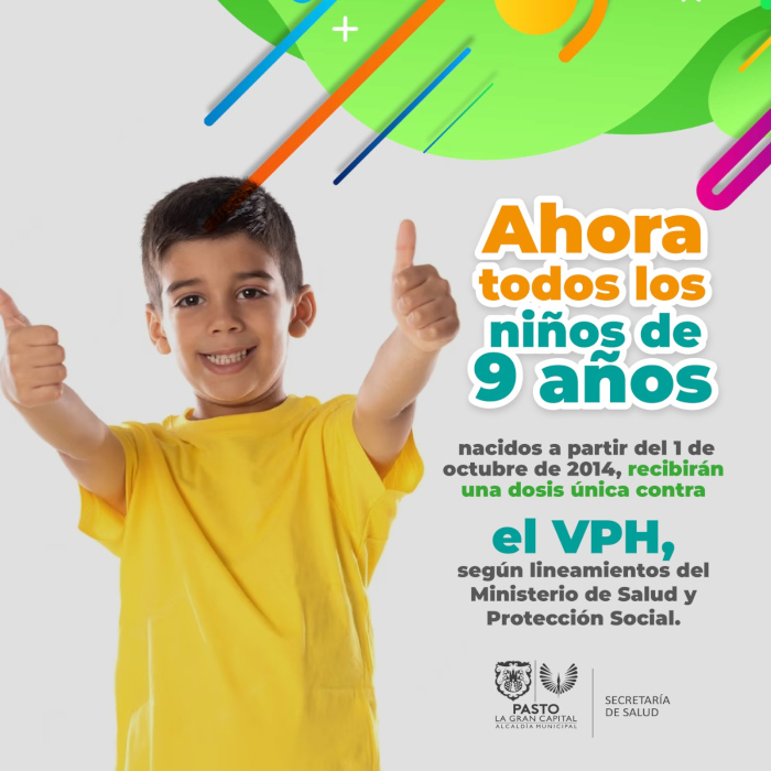 A partir del 30 de septiembre se actualizará el esquema de vacunación contra el Virus del Papiloma Humano, VPH