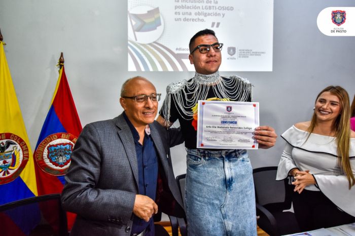 acto de posesión de la Mesa Municipal de Participación Lgtbi – Osiegd