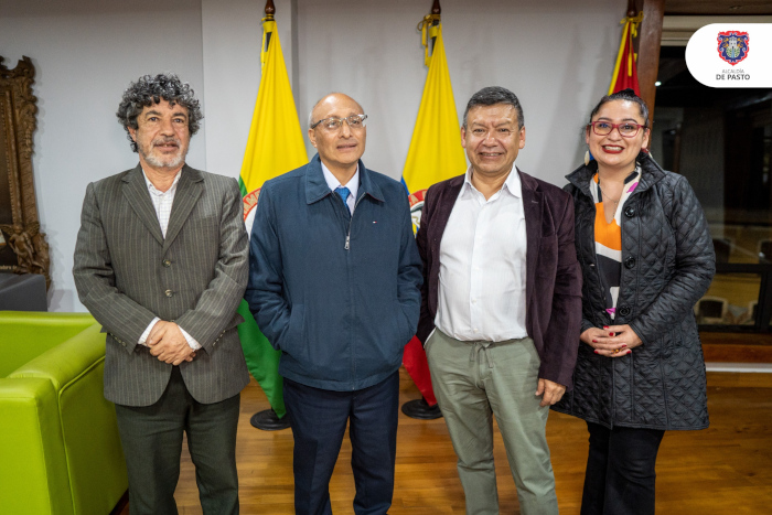 reunión con el asesor del Ministerio de Cultura, Alberto Sanabria