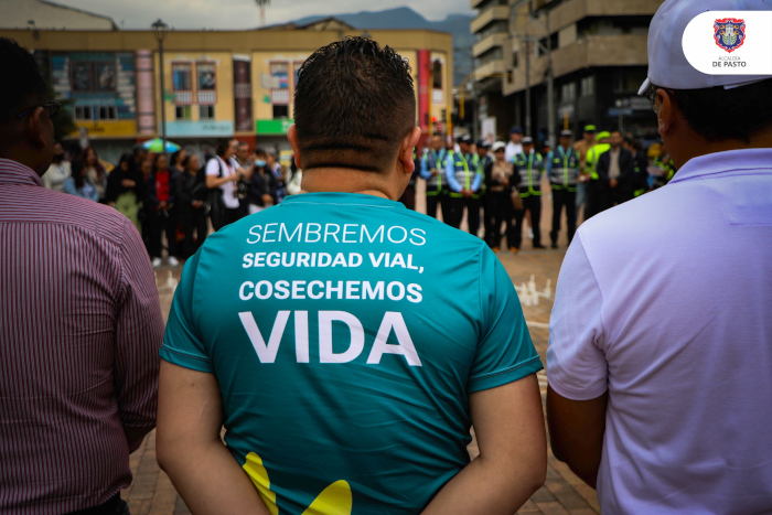 Secretaría de Tránsito y Transporte conmemoró a las víctimas de siniestros viales en Pasto