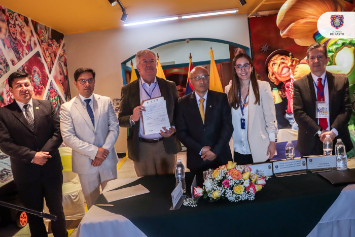 Pasto, Ibarra y Tulcán, firmaron convenio de hermandad institucional