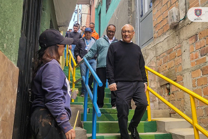 Alcaldía de Pasto y Empopasto mejoraron el sistema de alcantarillado y adecuaron las gradas de acceso 