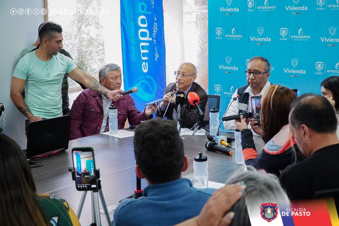 Se confirman recursos por más de 44 mil millones de pesos para obras de infraestructura y saneamiento para Pasto