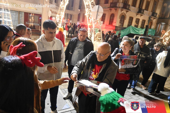 La campaña ‘Pasto Mejor sin Pólvora’ llegó a los barrios y comunas de Pasto con mensajes de prevención y de Cultura Ciudadana