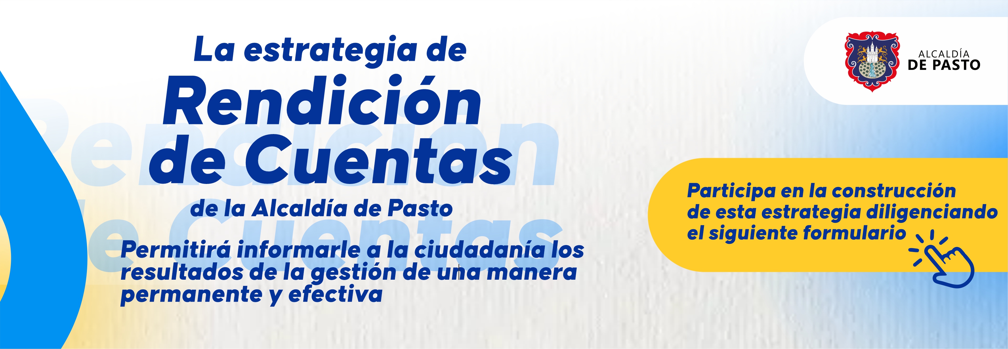 Formulario de participación rendición de cuentas