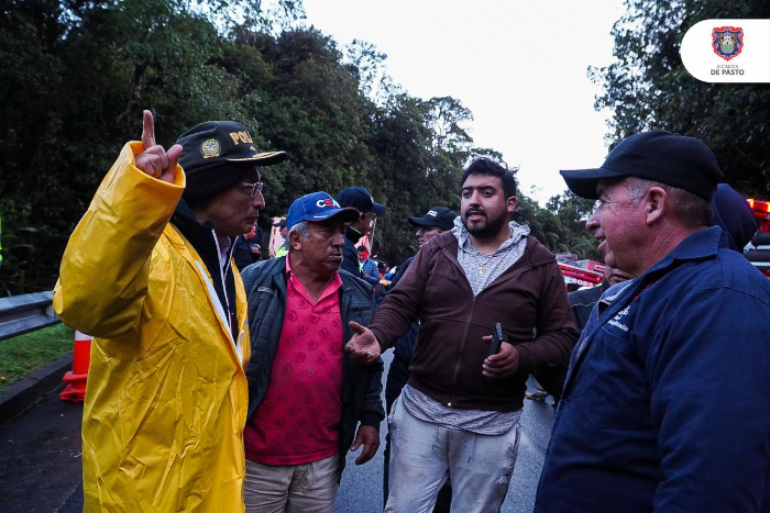 Alcaldía de Pasto atiende emergencia por fuertes lluvias en el corregimiento de El Encano