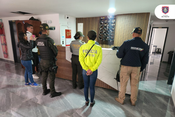 Alcaldía de Pasto y Policía Metropolitana intensifican controles en el sector hotelero para prevenir la explotación infantil