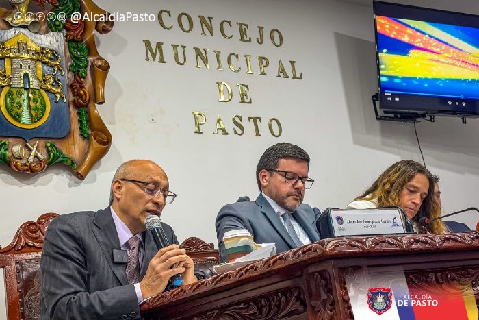 Alcalde de Pasto instaló tercer período de sesiones ordinarias en el Concejo