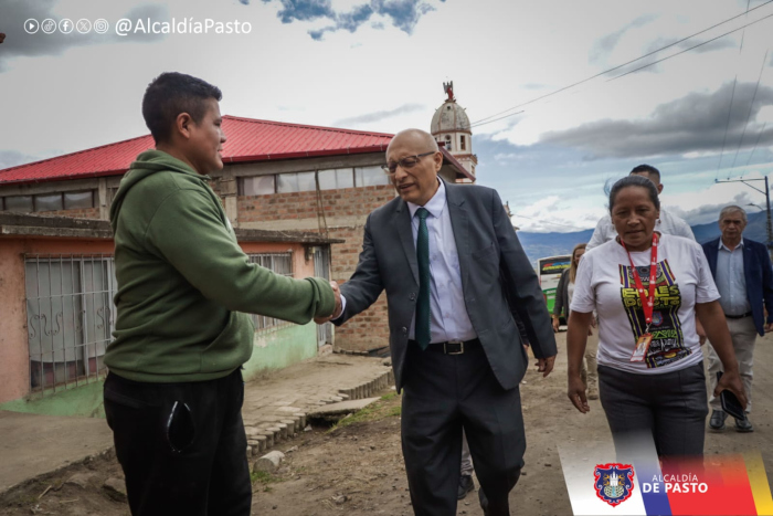 Alcaldía de Pasto fortalece el mejoramiento de vías y espacios comunitarios en los corregimientos